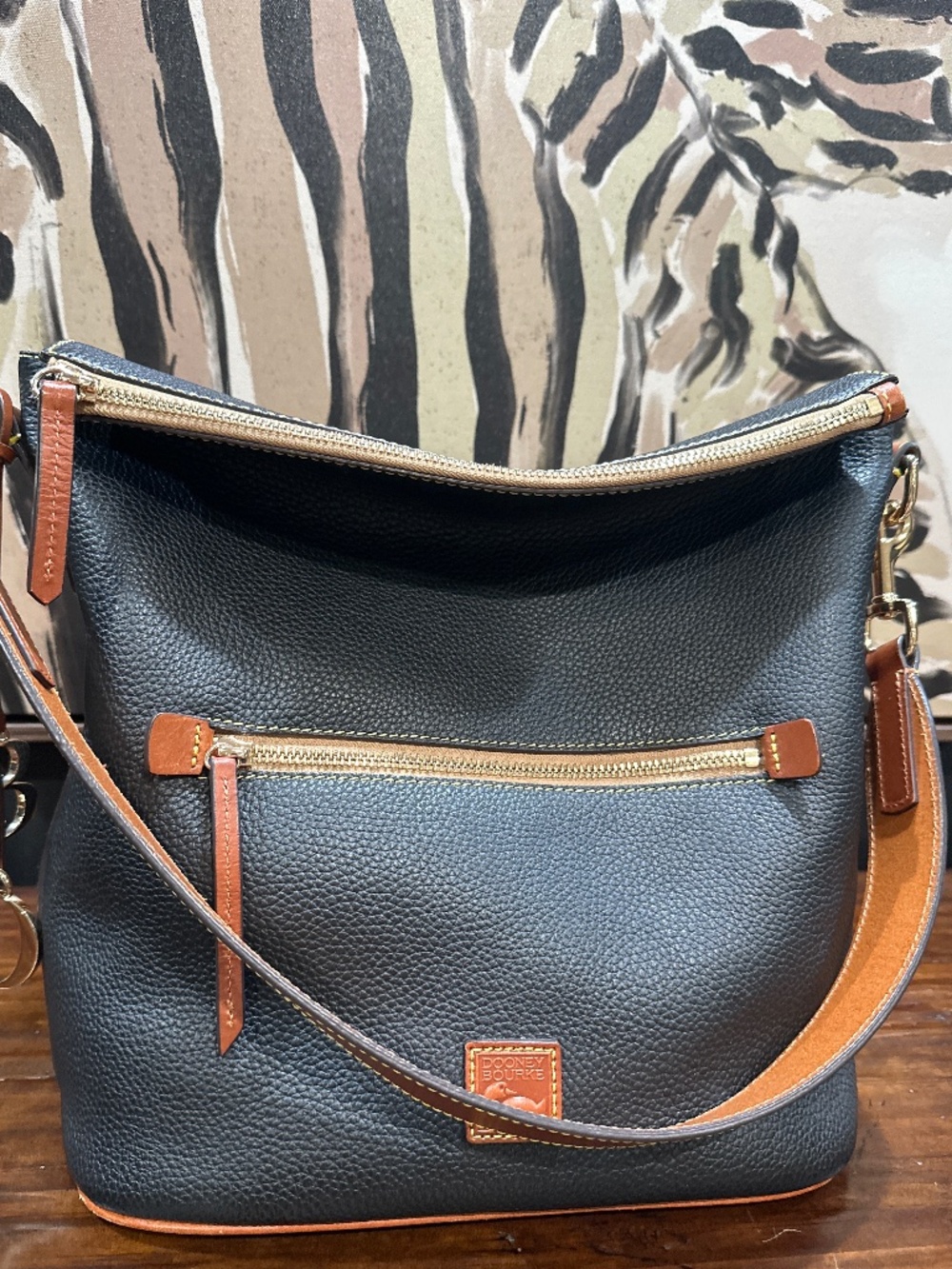 Dooney & Bourke Pebble GrainLarge Sac black
